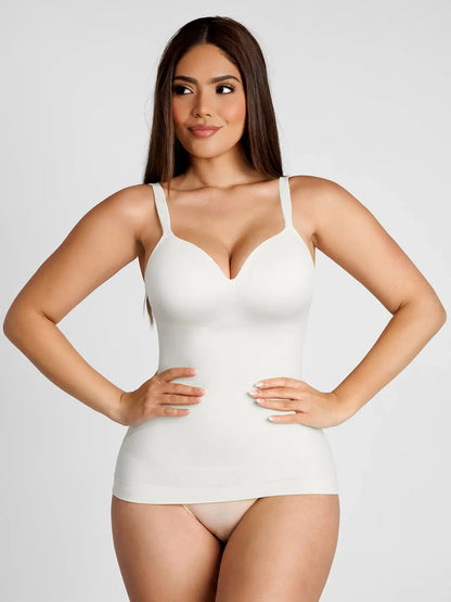Seamless Built-In Bra Cami Top