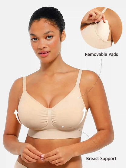 Seamless Built-in Cups Everyday Bra