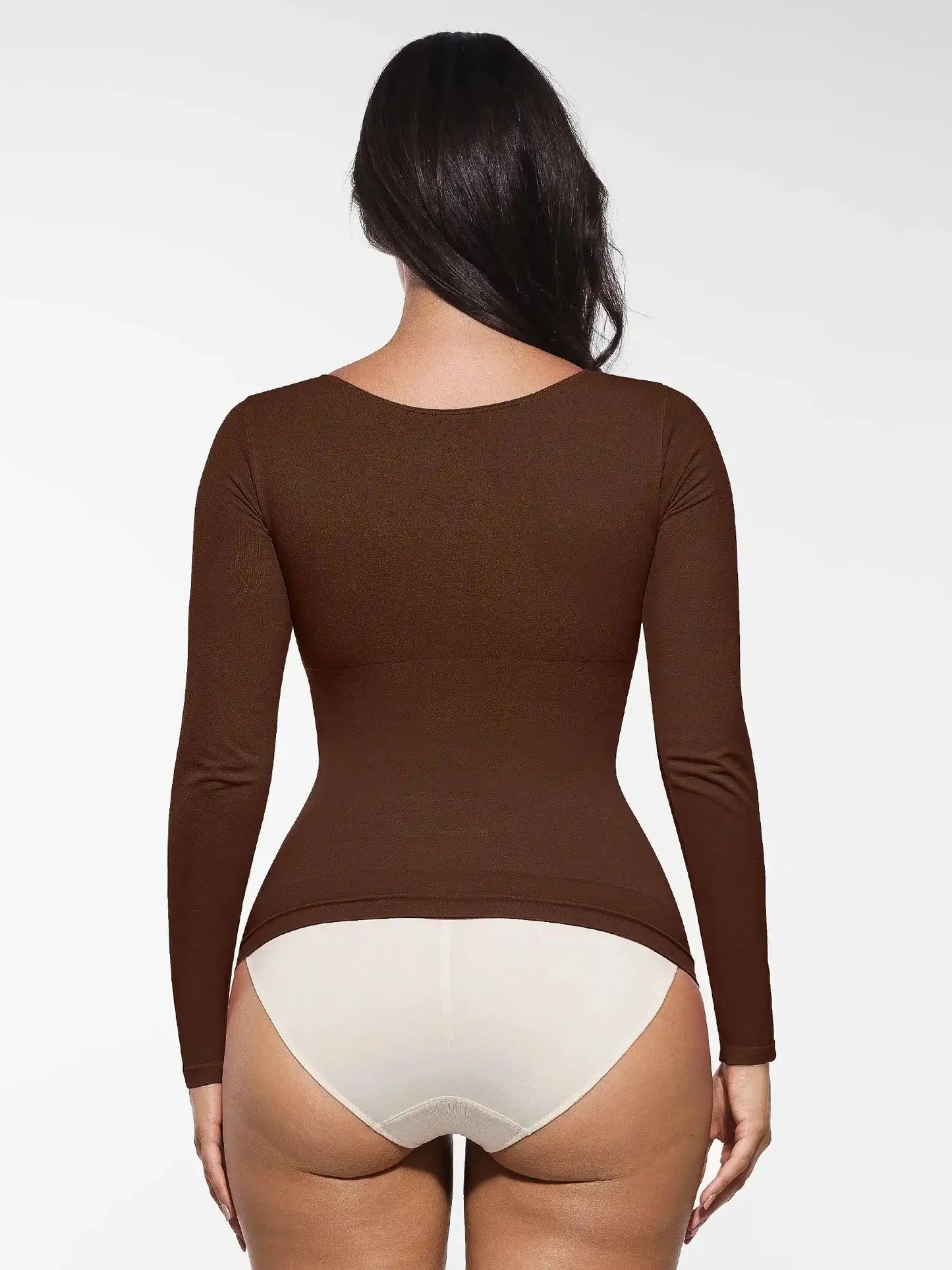 Seamless Long-Sleeve Everyday Shaper Top