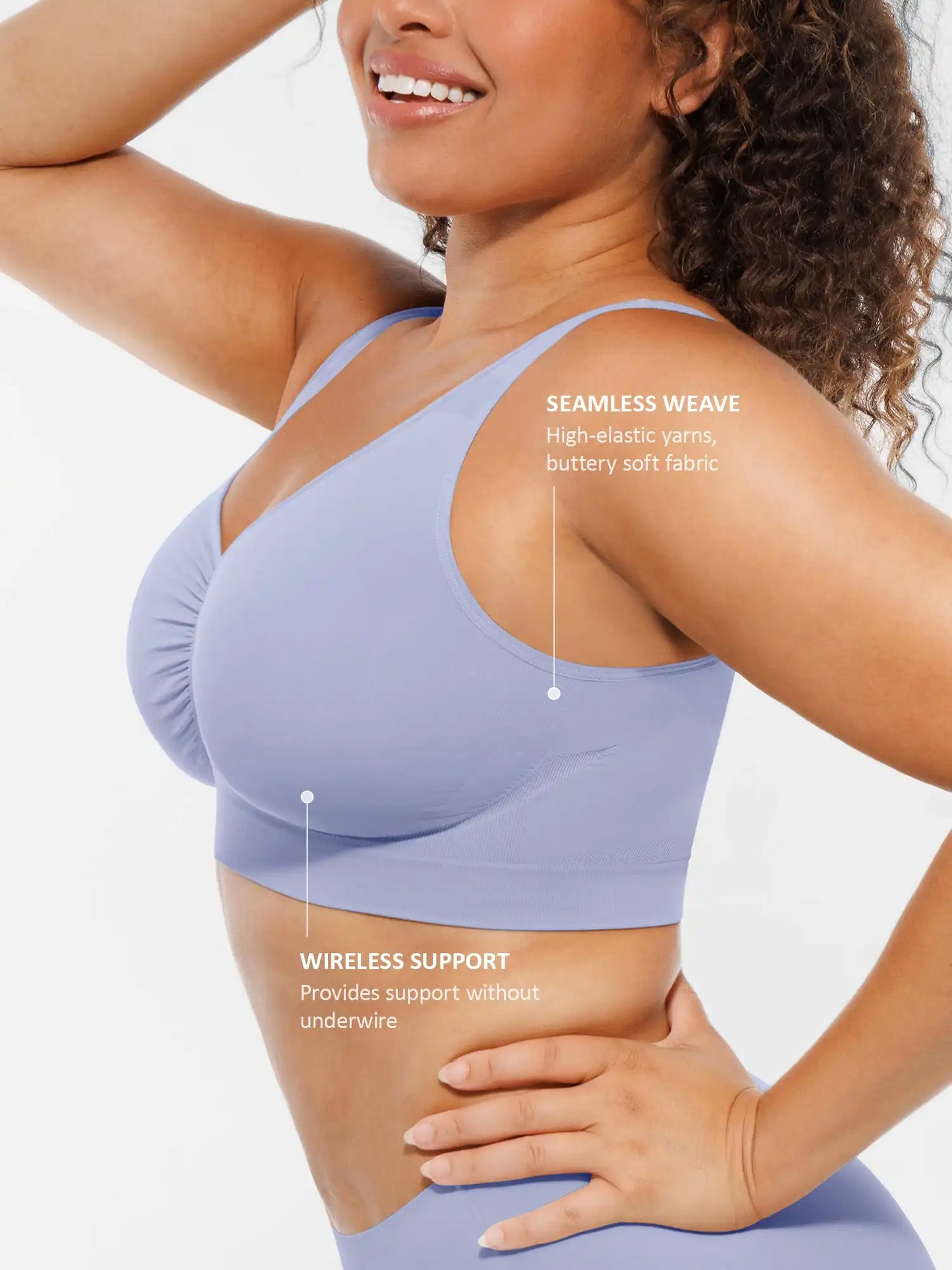 No Underwire Wide Straps Everyday Bra Bundle