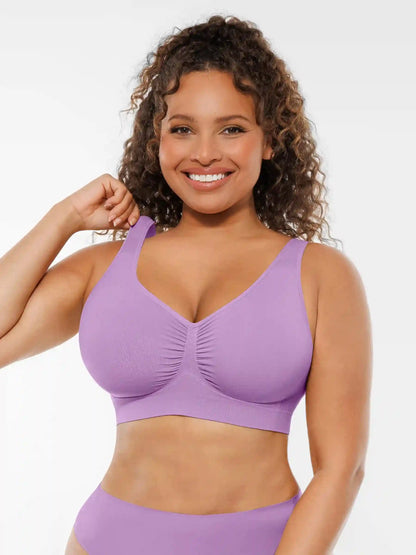 Seamless No Underwire Full Coverage Bra
