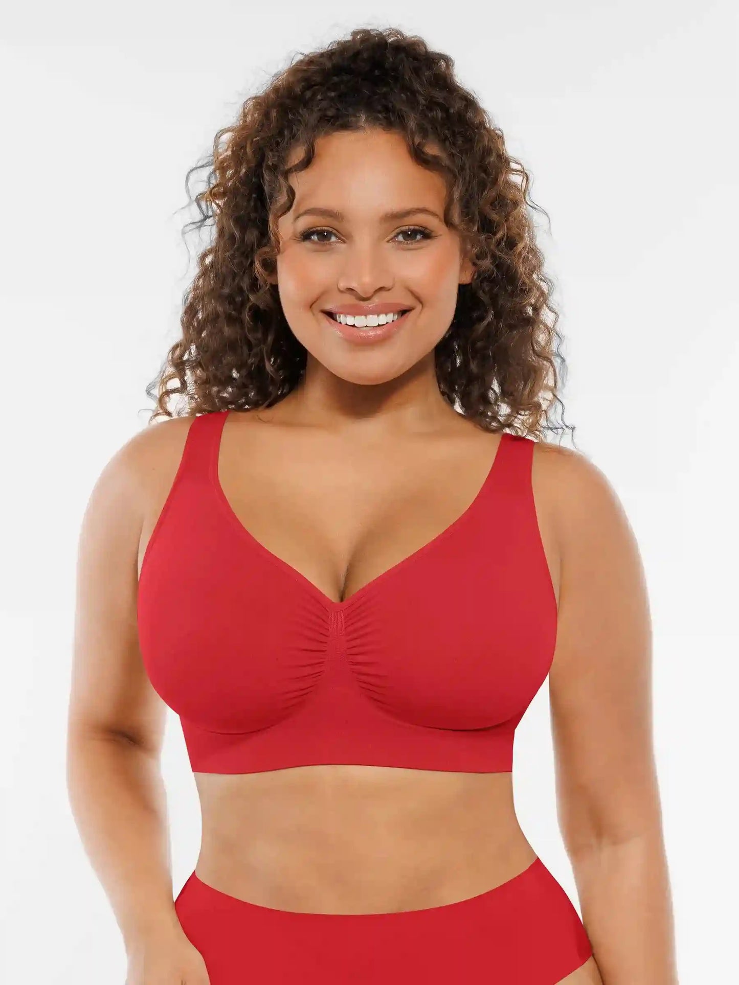 Seamless No Underwire Full Coverage Bra