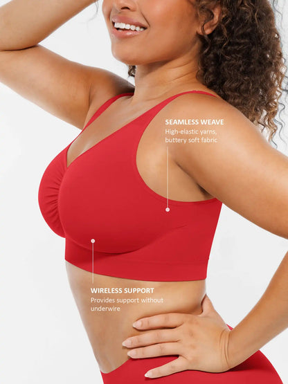 Seamless No Underwire Full Coverage Bra