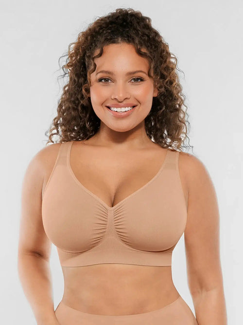 Seamless No Underwire Full Coverage Bra