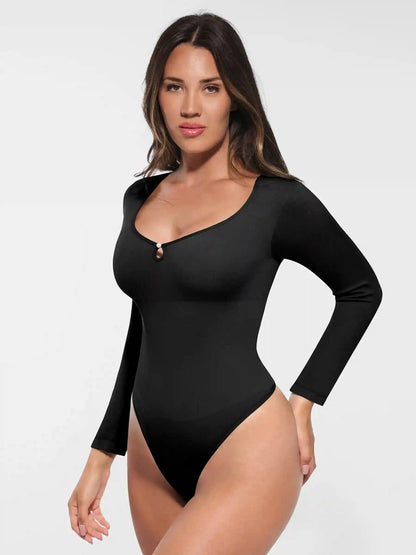 Seamless Ribbed Bodysuit