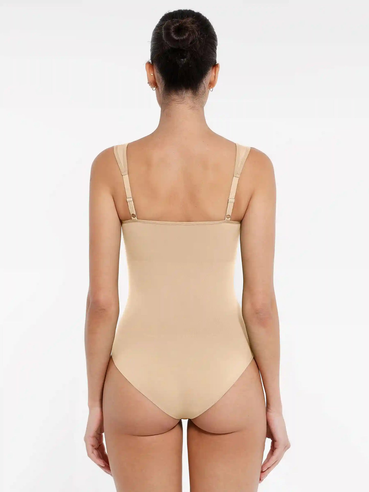 Support Diamond Neck Seamless Shaping Bodysuit