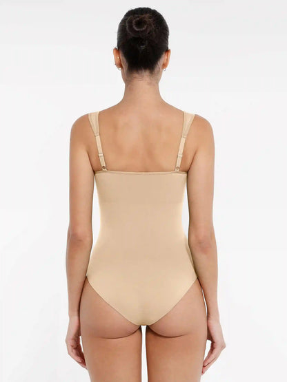 Support Diamond Neck Seamless Shaping Bodysuit