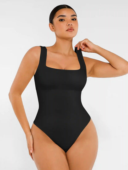 Square Neck Soft Seamless Bodysuit