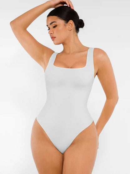 Square Neck Soft Seamless Bodysuit