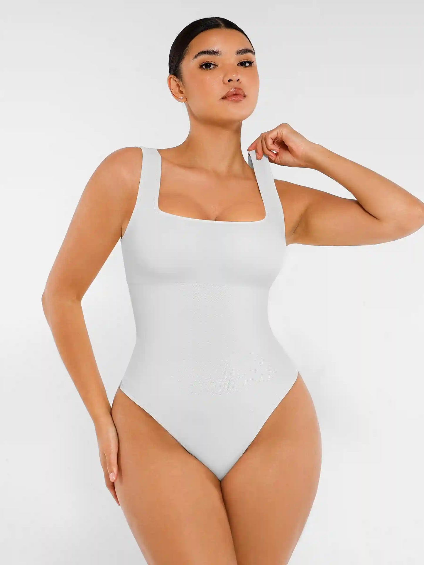 Square Neck Soft Seamless Bodysuit