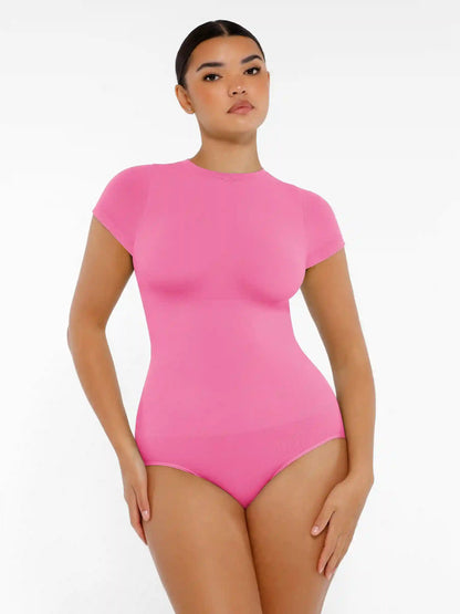 Crew Neck Seamless Soft Everyday Bodysuit