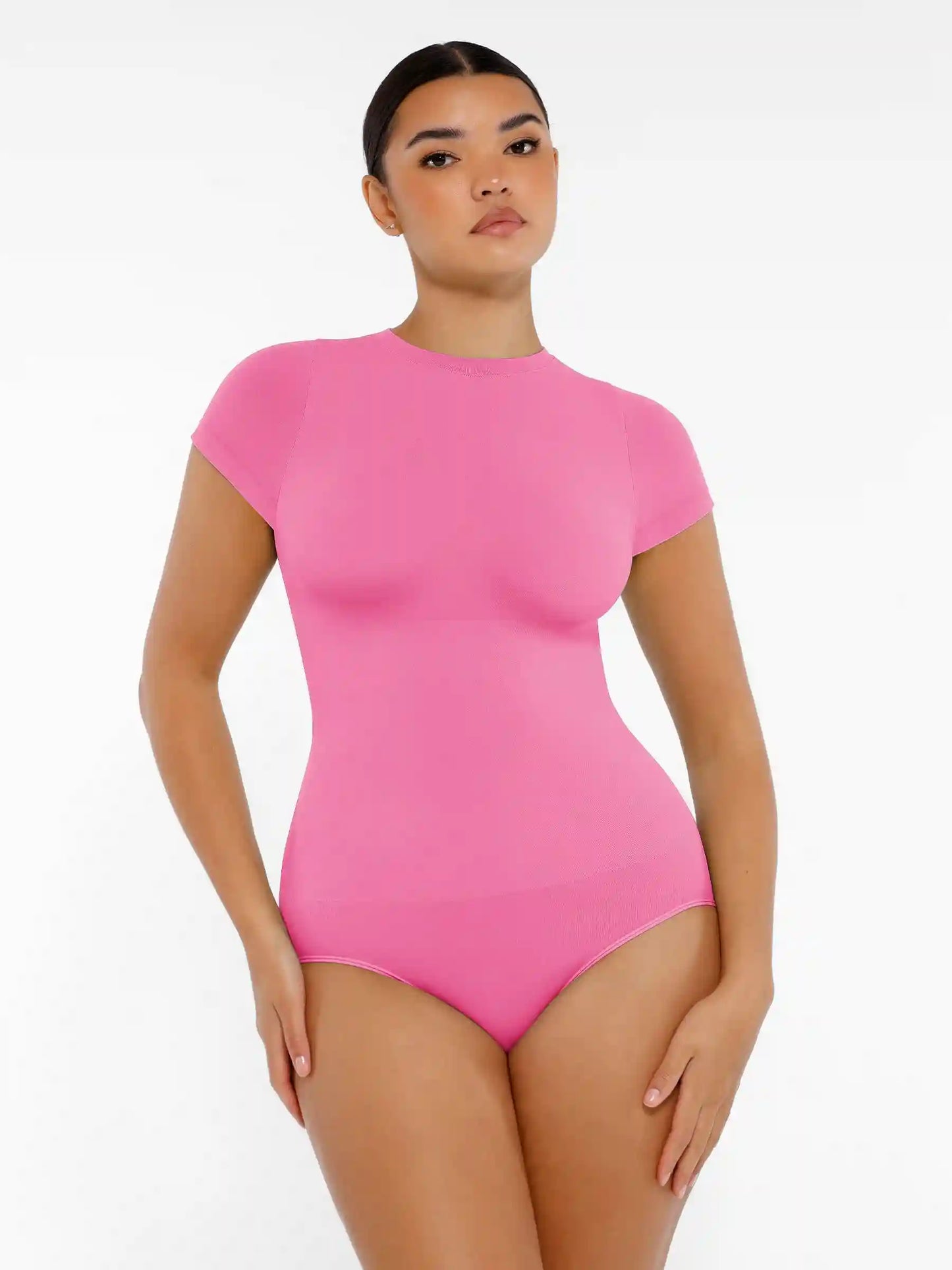 Seamless Ultra-Soft Crew Neck Bodysuit