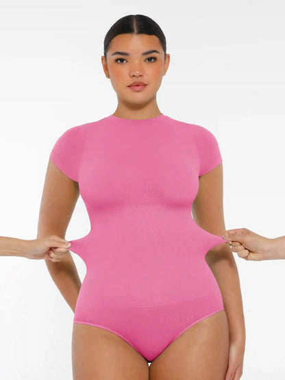 Crew Neck Seamless Soft Everyday Bodysuit