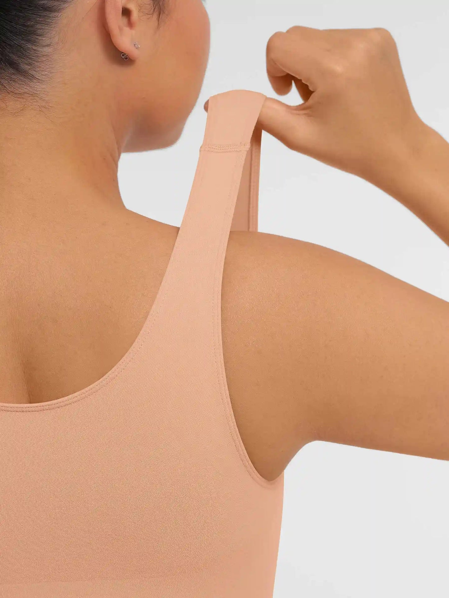 Tummy Control Seamless Wide Strap Bodysuit
