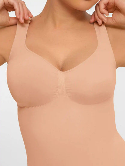 Tummy Control Seamless Wide Strap Bodysuit