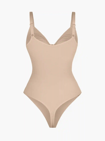 Seamless Tummy Control Zipper Bodysuit