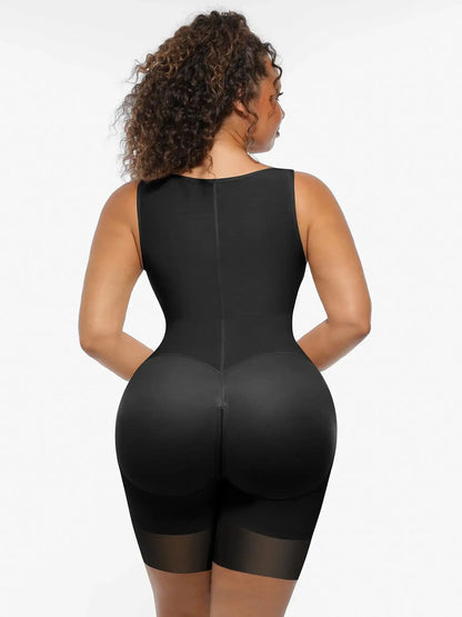 V-Shaped Faja Tummy Control Butt Lift Bodysuit