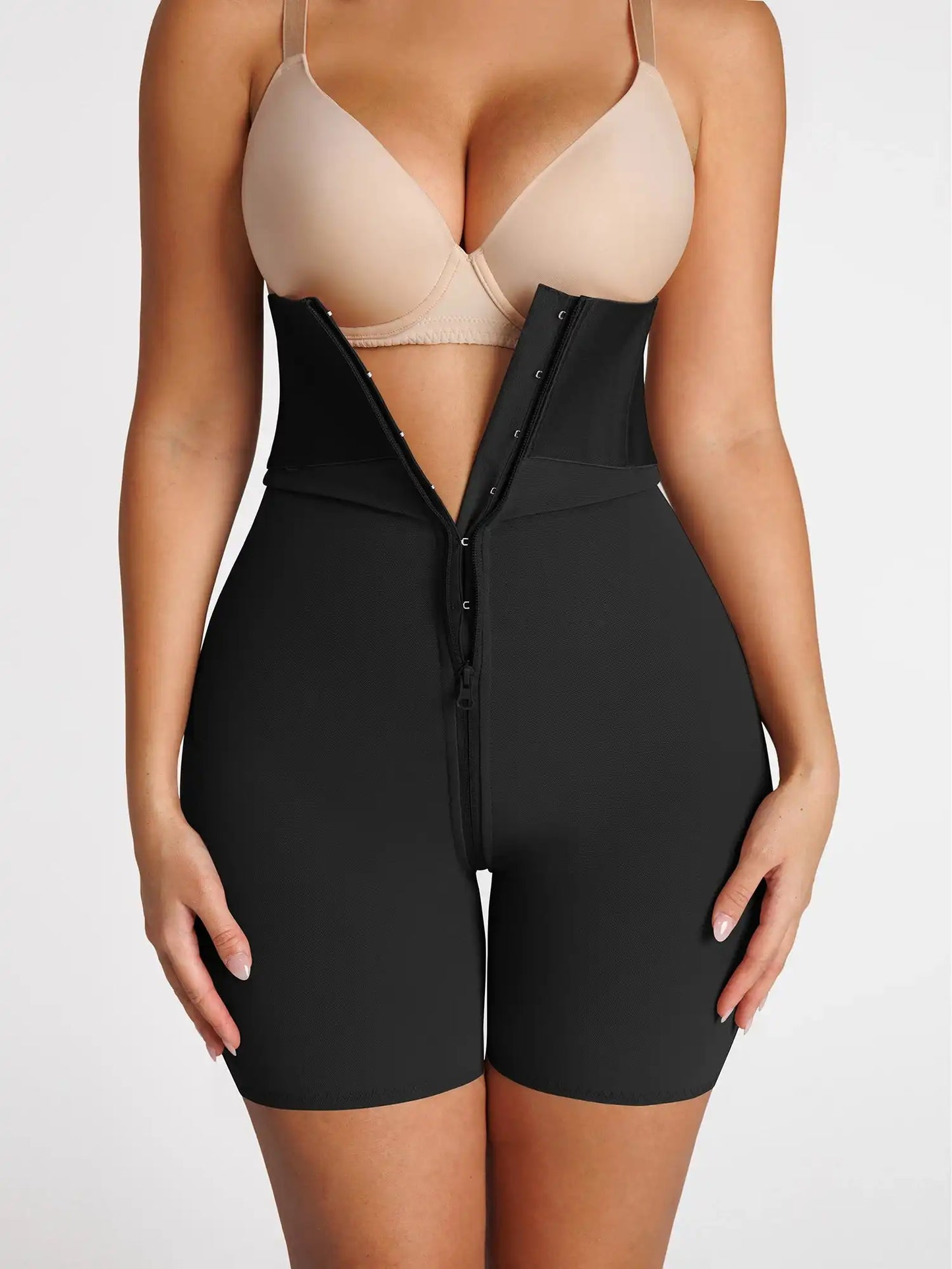 Tummy Control Wide Waistband Shaping Shorts