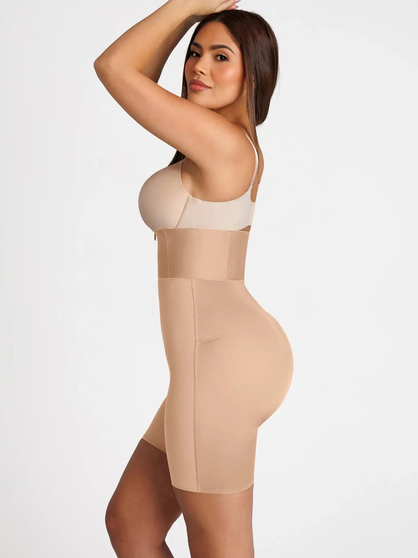 Tummy Control Wide Waistband Shaping Shorts