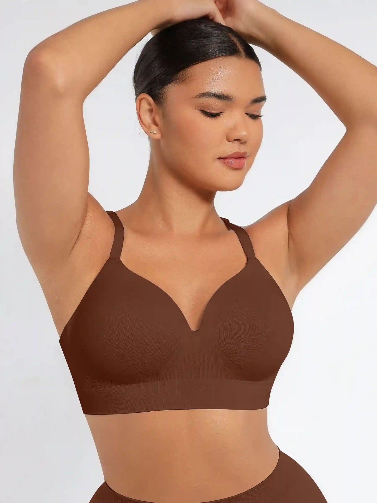Wireless Push-Up Seamless Full Coverage Bra Bundle