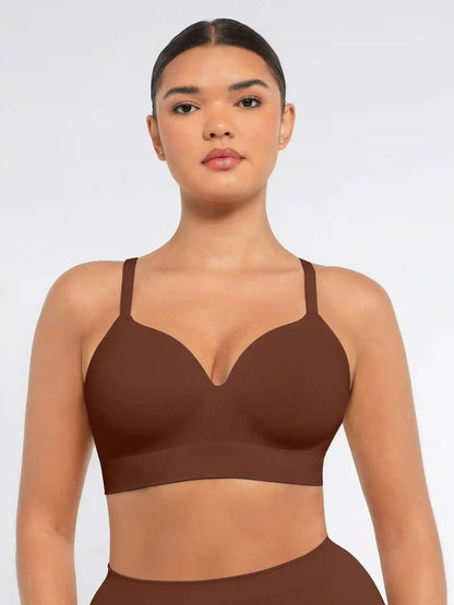 Wireless Push-Up Seamless Full Coverage Bra Bundle