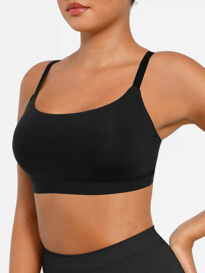 Wireless Invisible Square Neck Everyday Bra