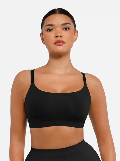Wireless Invisible Square Neck Everyday Bra