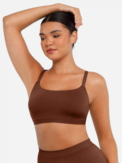 Wireless Invisible Square Neck Everyday Bra