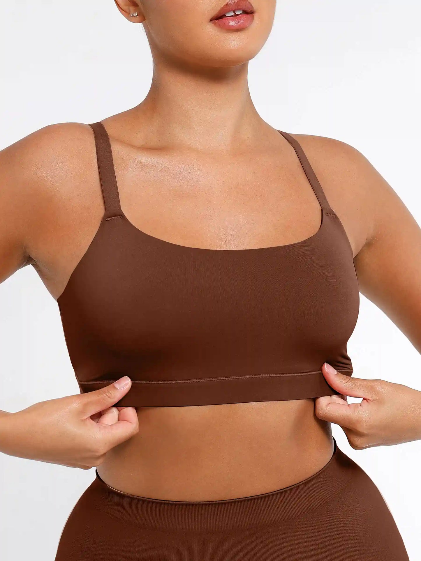 Wireless Invisible Square Neck Everyday Bra