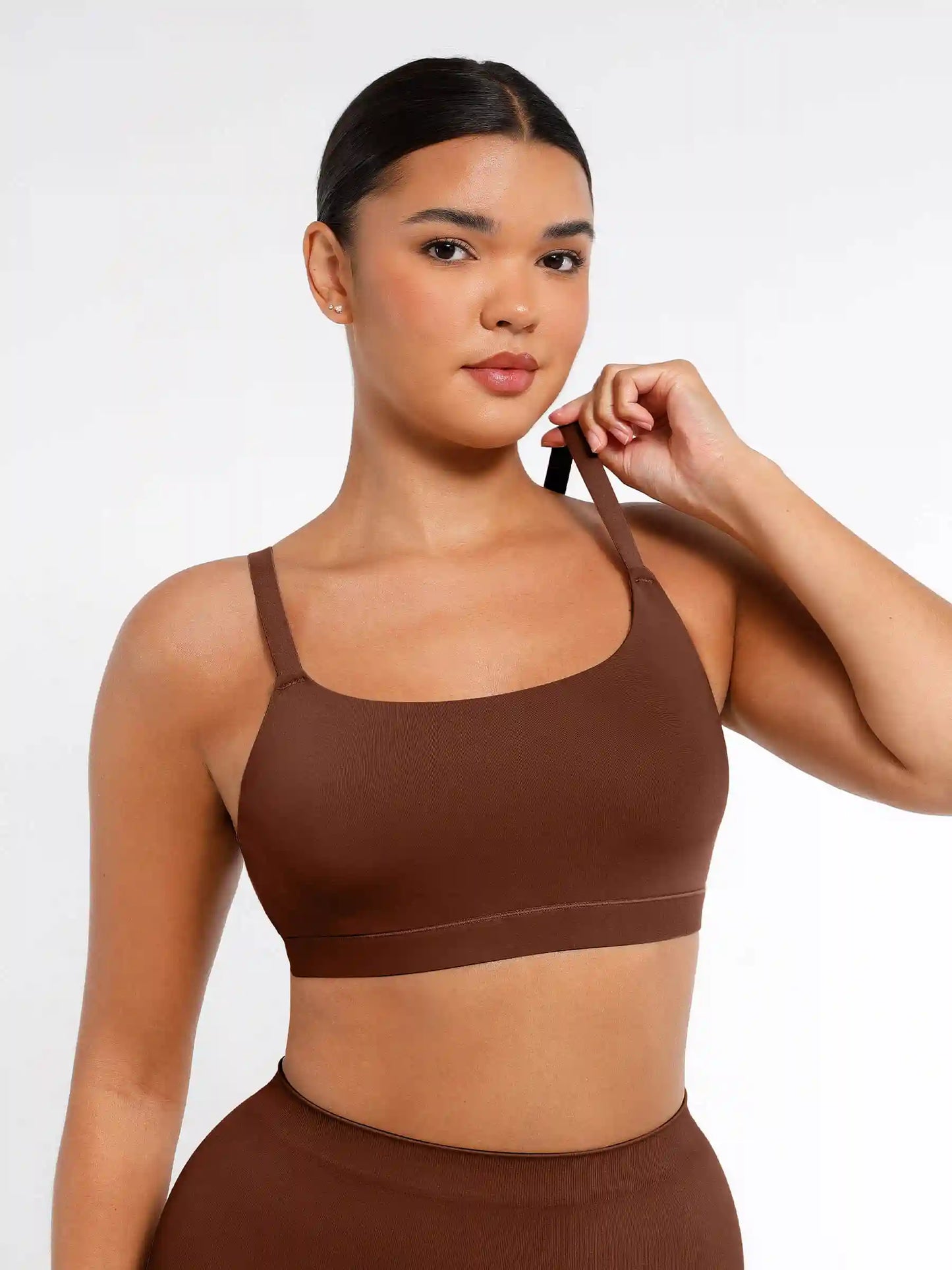 Wireless Invisible Square Neck Everyday Bra