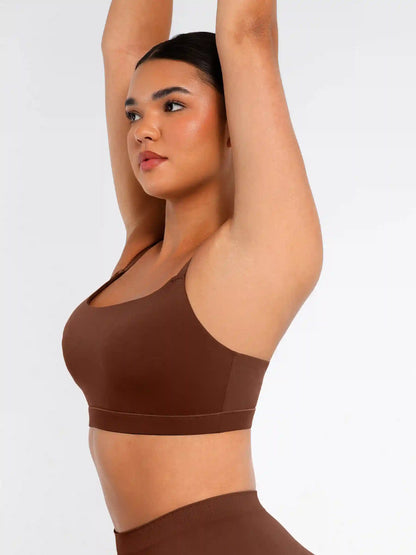 Wireless Invisible Square Neck Everyday Bra