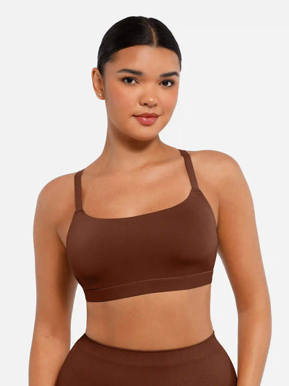 Wireless Invisible Square Neck Everyday Bra