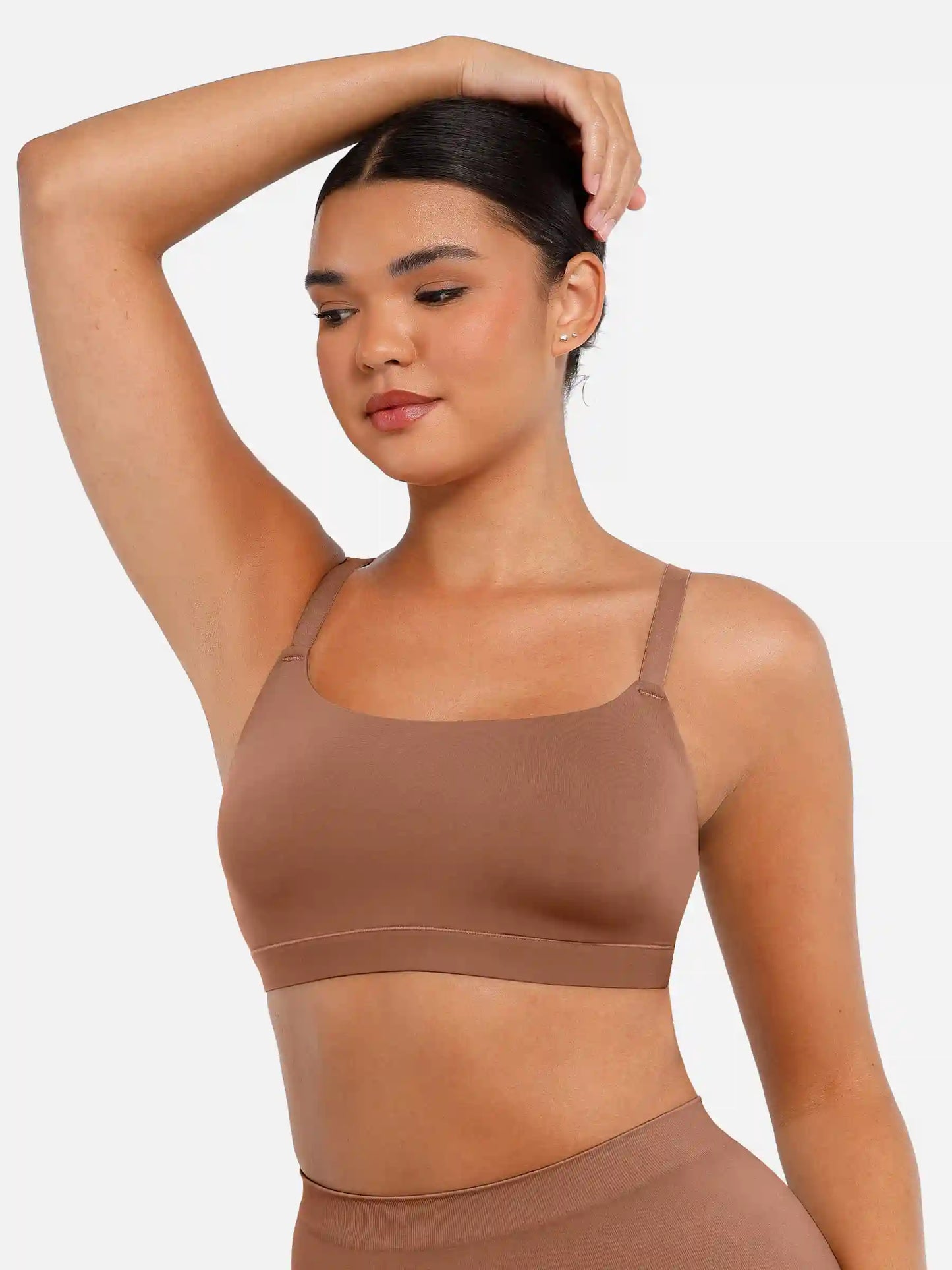 Wireless Invisible Square Neck Everyday Bra