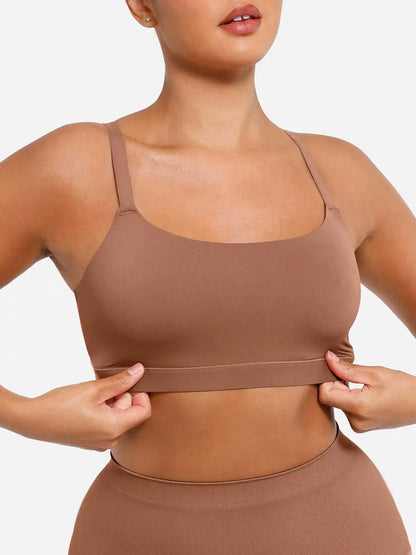 Wireless Invisible Square Neck Everyday Bra