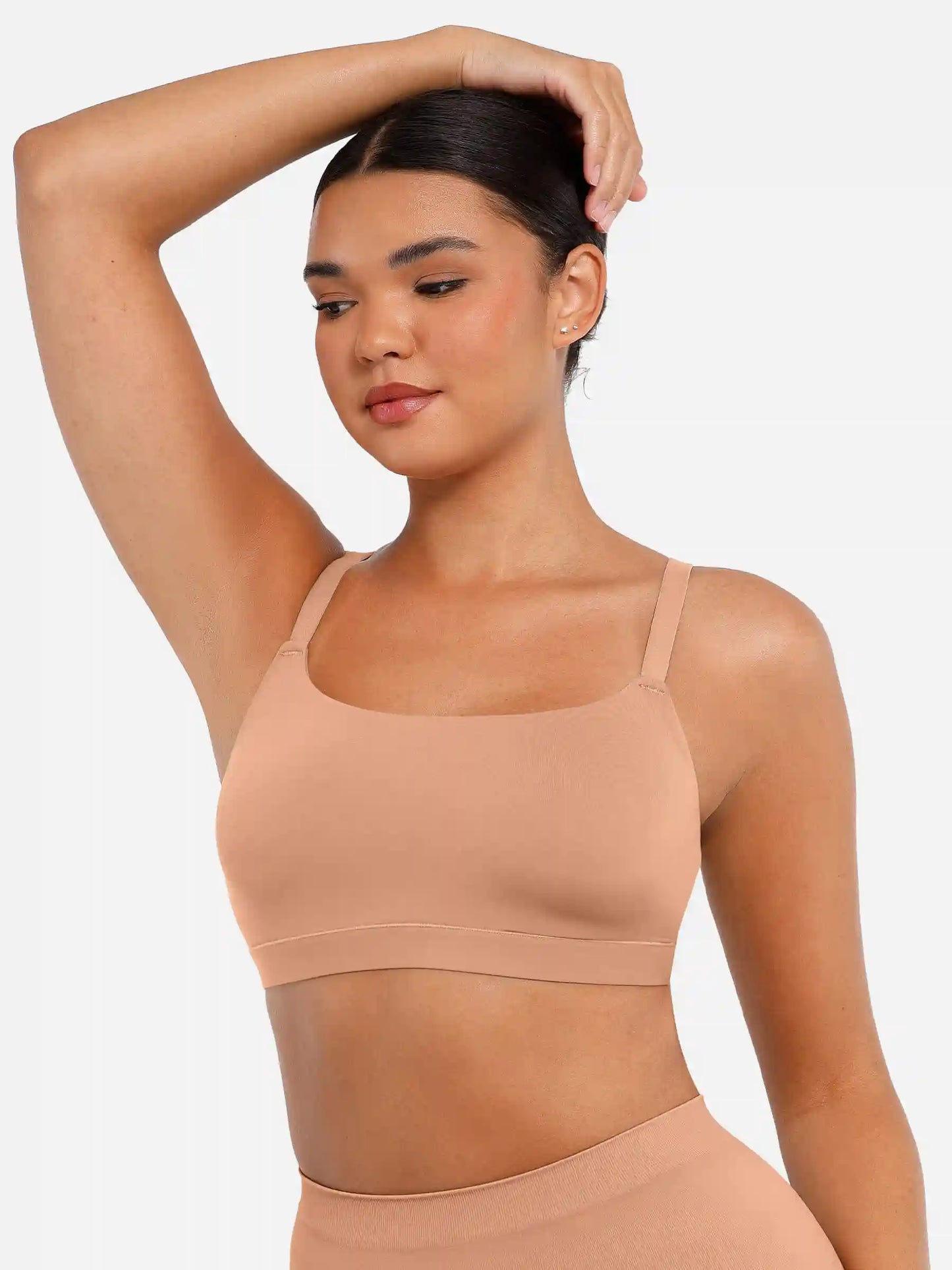 Wireless Invisible Square Neck Everyday Bra