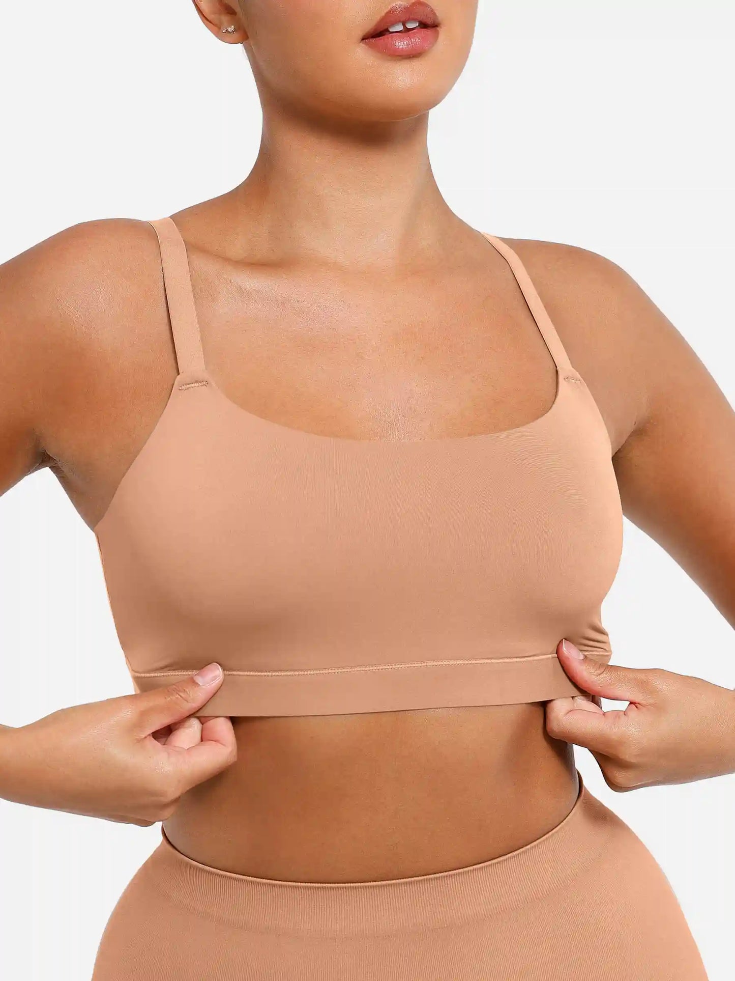 Wireless Invisible Square Neck Everyday Bra