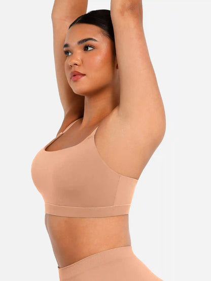 Wireless Invisible Square Neck Everyday Bra