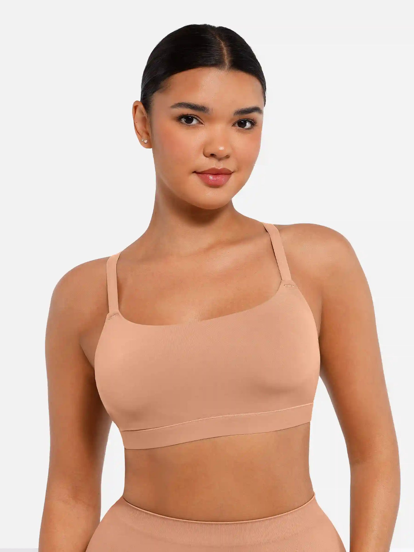 Wireless Invisible Square Neck Everyday Bra