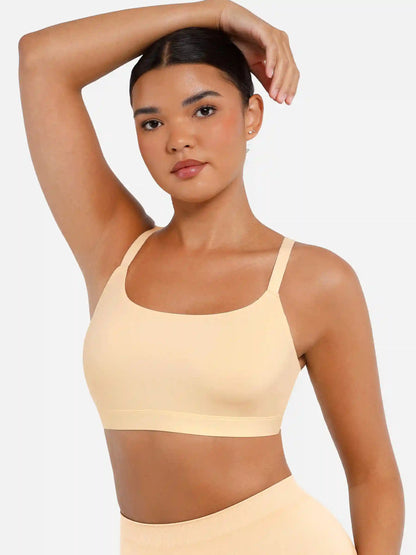 Wireless Invisible Square Neck Everyday Bra