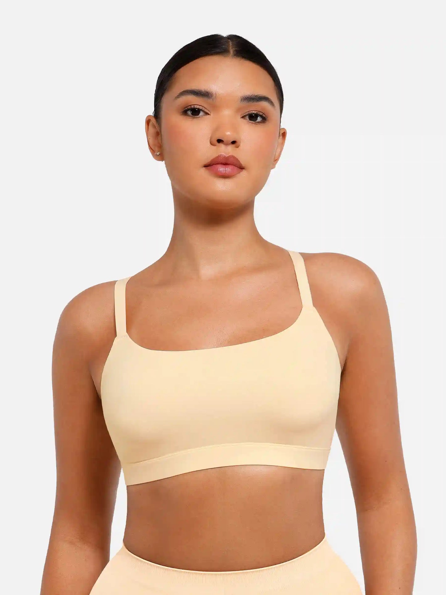 Wireless Invisible Square Neck Everyday Bra