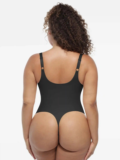 Deep V-Neck Sculpt Bodysuit