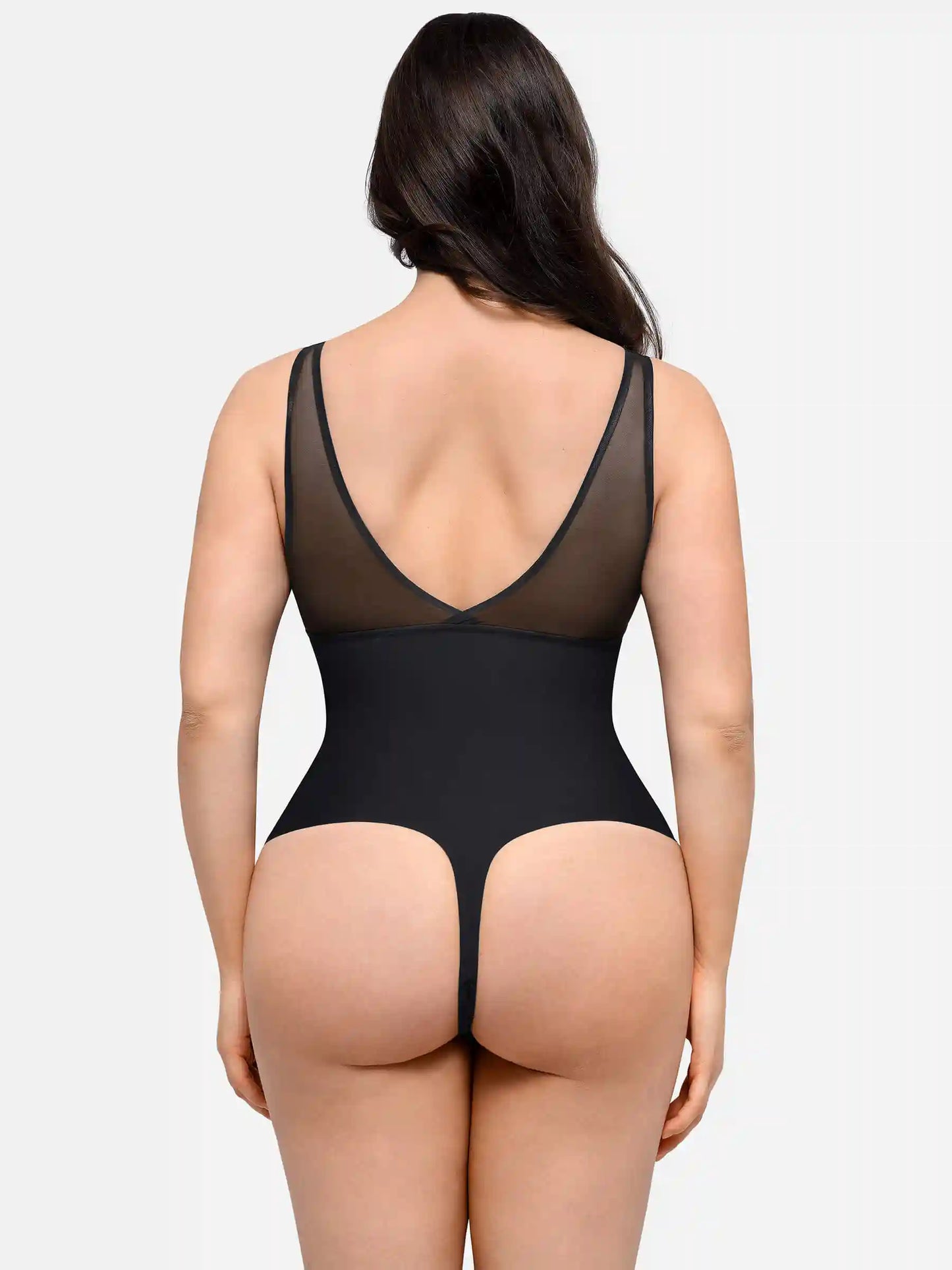 Plunge Breathable Seamless Shaping Bodysuit