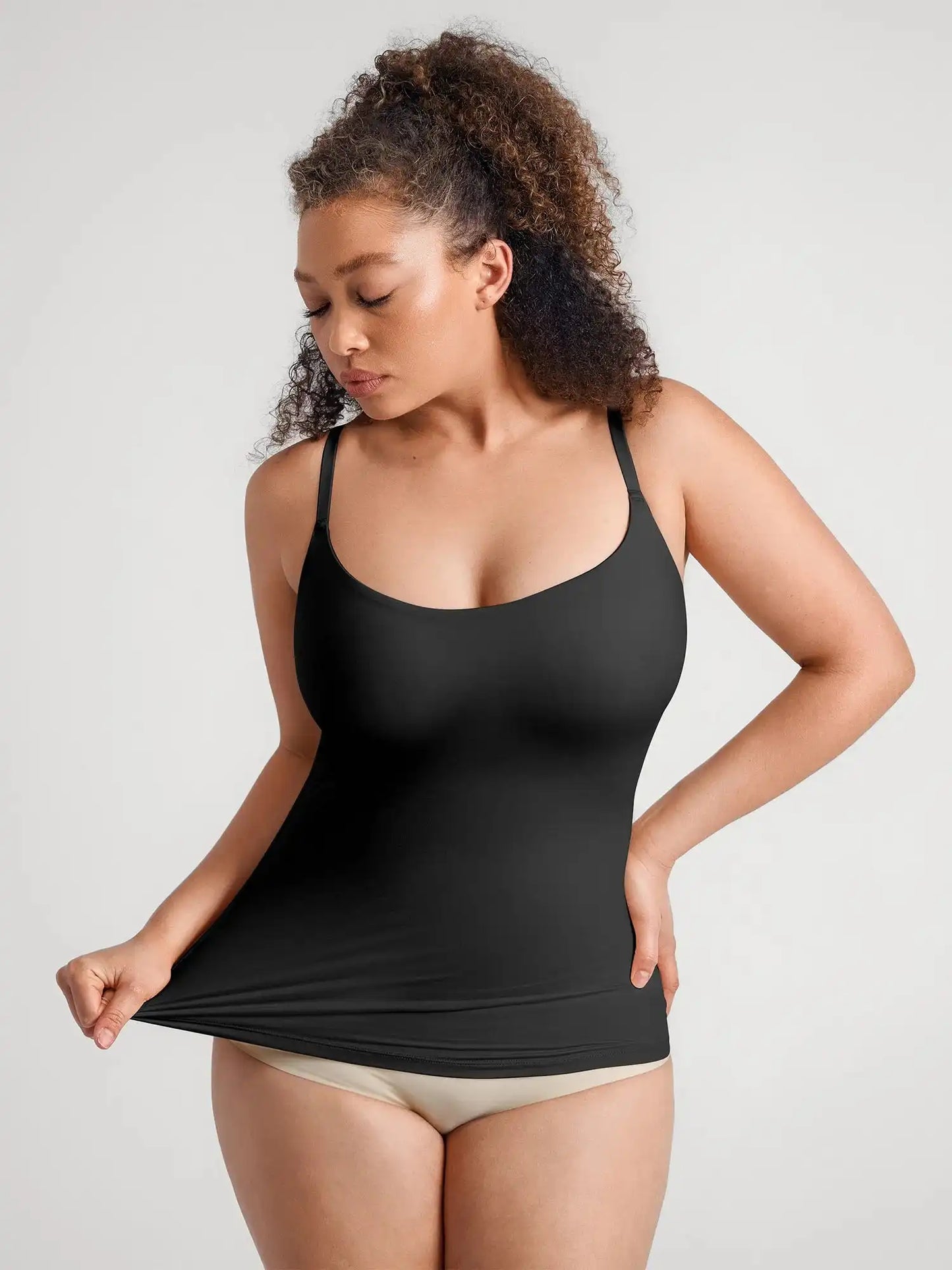 Smoothing Scoop-Neck Top