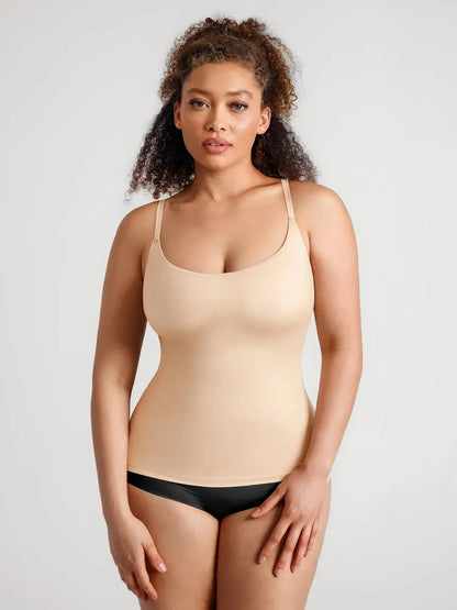 Smoothing Scoop-Neck Top