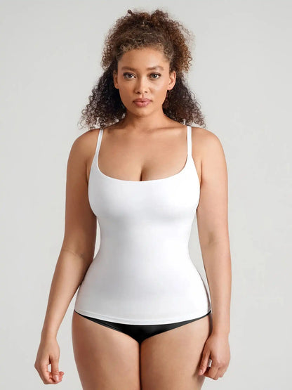 Smoothing Scoop-Neck Top