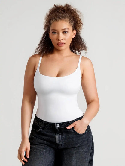 Smoothing Scoop-Neck Top