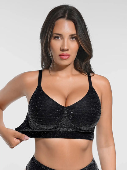 Invisible Shimmer Wireless Comfort Bra & Panty