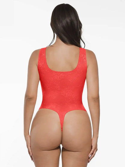 Seamless Lightweight Lace Bodysuit