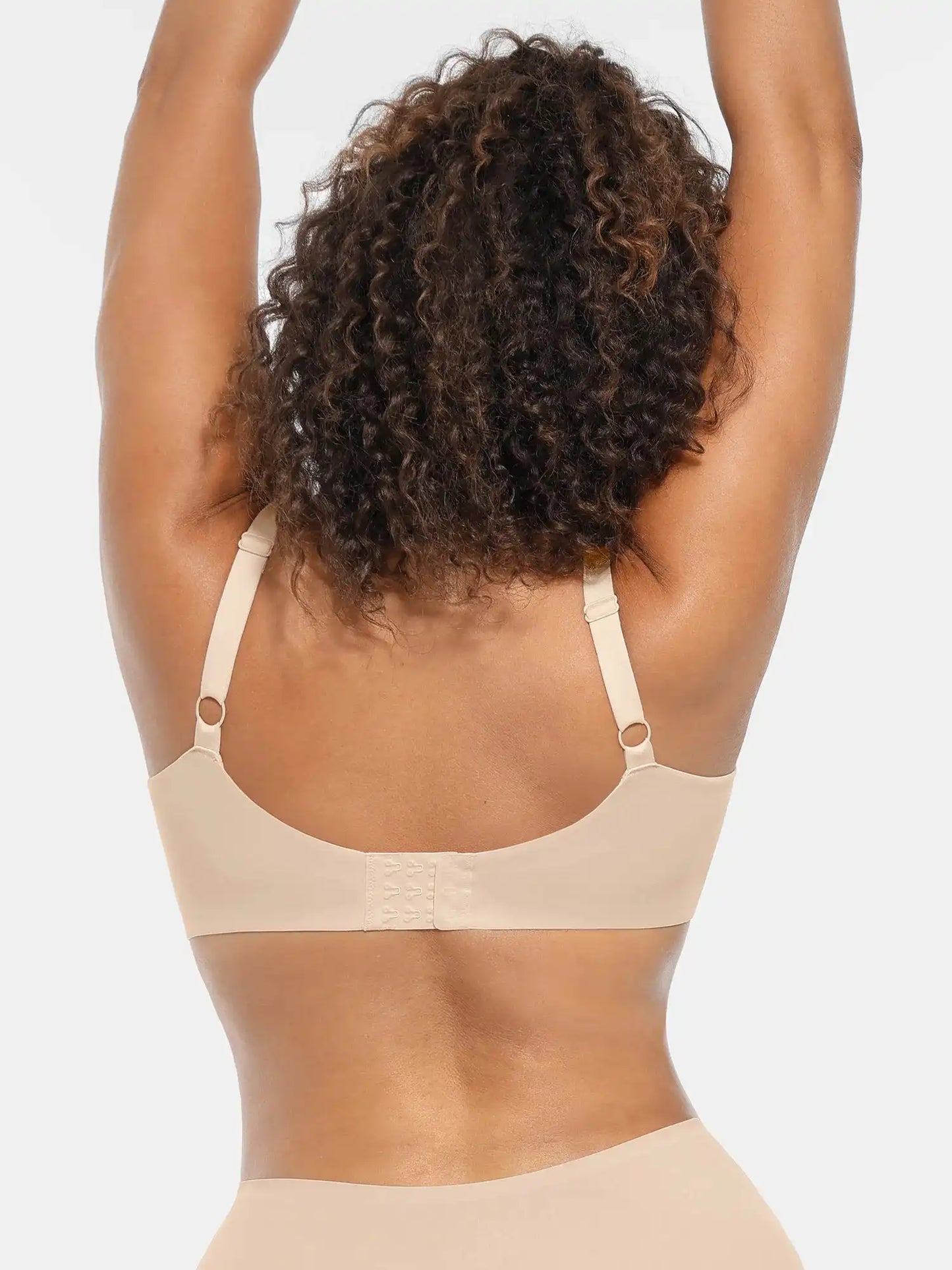 Adjustable-Strap Underwire Deep V-neck Bra Bundle