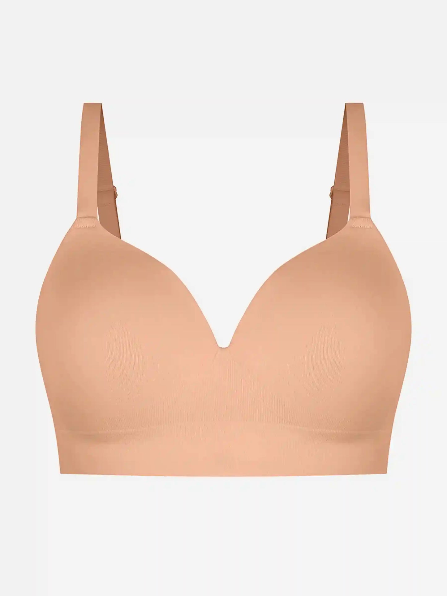 Wireless Push-Up Seamless Comfort Full Coverage Bra